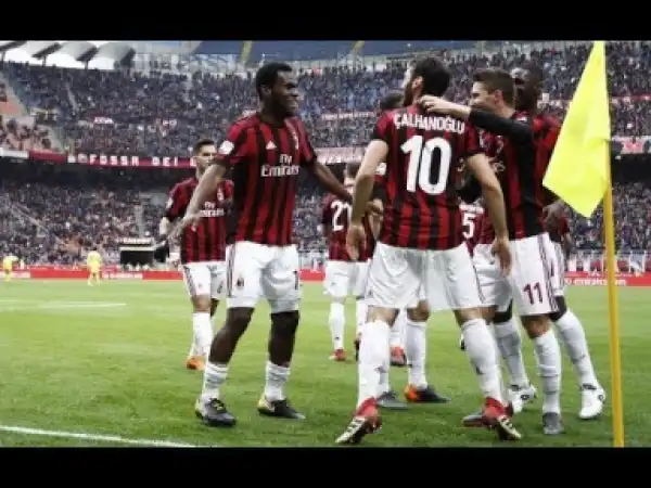 Video: AC MILAN VS CHIEVO VERONA 3 - 2 | HIGHLIGHTS & ALL GOALS 18/03/2018